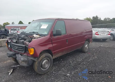 2003 Ford Econoline E250 Van z USA, uszkodzony, nr VIN 1FTNE24L53HB28909
